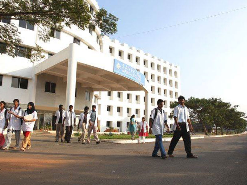 Medical Admission In Saavetha Medcial College